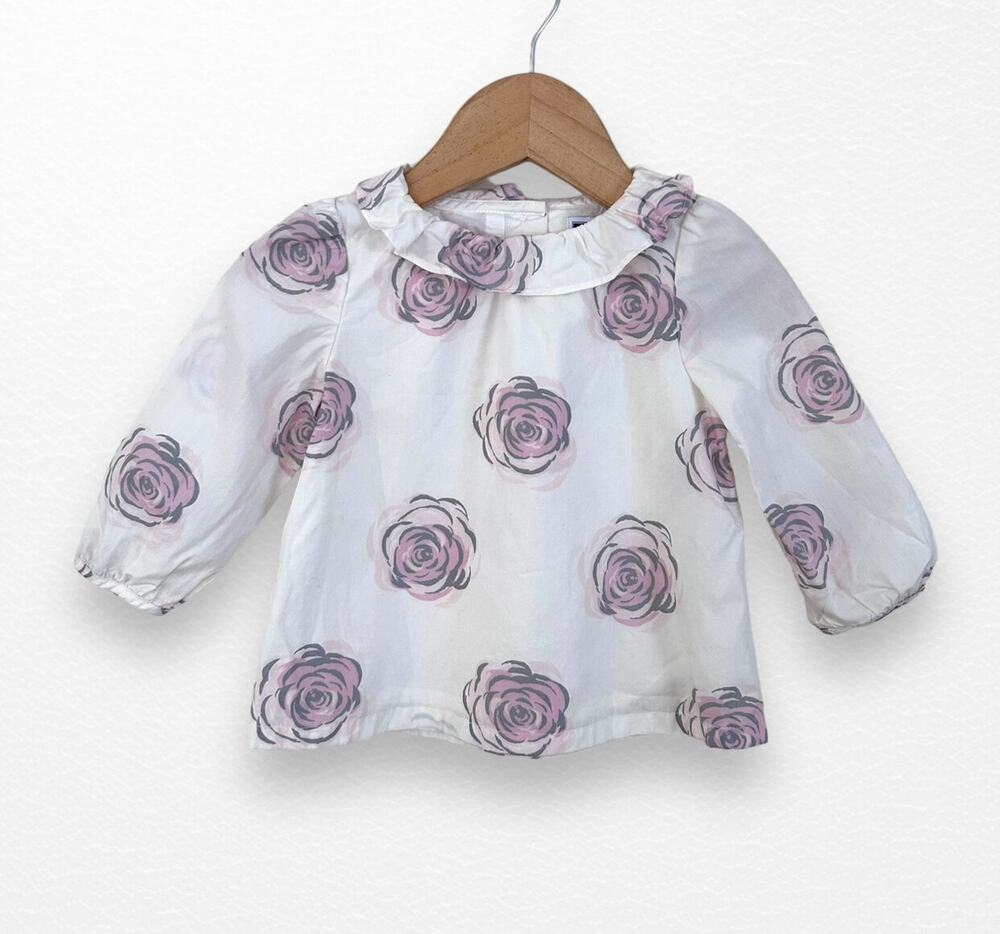 Janie and Jack Roses Tunic, 6-12 Months